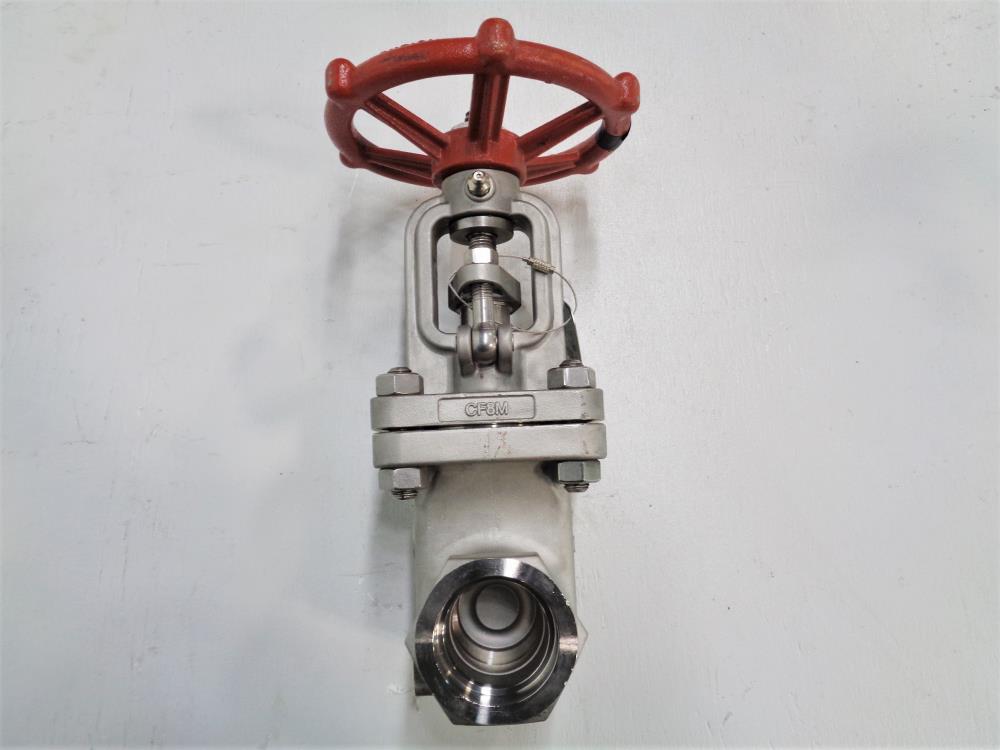 Ladish 1-1/2" Socketweld 150# CF3M Gate Valve 8274-1061-BG03-A15C